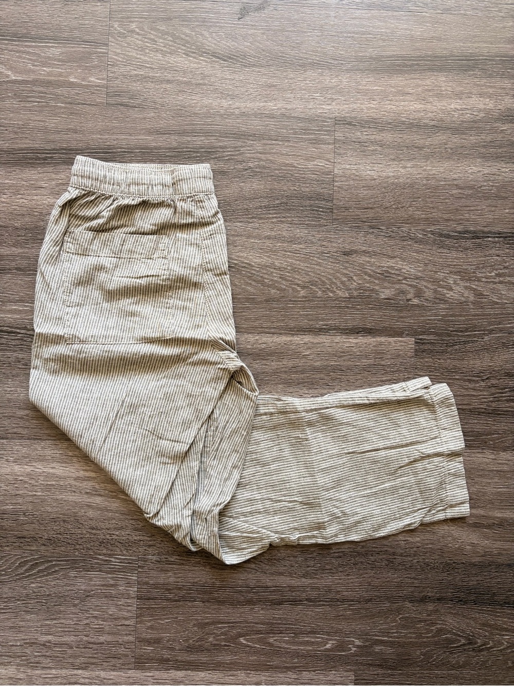 Tommy Hilfiger Women’s Beige Stripe Pants